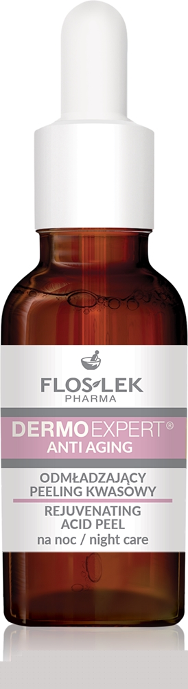 Кислотный пилинг Dermoexpert, омолаживающий ночной продукт с отшелушивающим эффектом Floslek Pharma, 30 мл
Кислотный пилинг Dermoexpert, омолаживающий ночной продукт с отшелушивающим эффектом Floslek Pharma, 30 мл