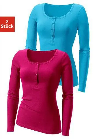 Рубашка H.I.S с длинными рукавами и планкой на пуговицах спереди из модной ребристой ткани, розовый
Рубашка H.I.S с длинными рукавами и планкой на пуговицах спереди из модной ребристой ткани, розовый