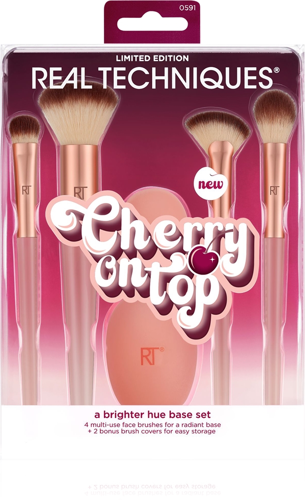 Вишенка на торте: более яркий оттенок, базовый набор кистей Real Techniques, 5 шт
Вишенка на торте: более яркий оттенок, базовый набор кистей Real Techniques, 5 шт