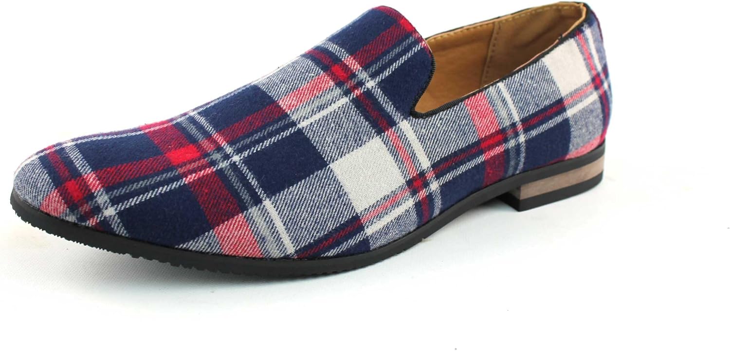 Мужские клетчатые лоферы без шнурков, современные классические туфли Azar Azar Man, синий
Мужские клетчатые лоферы без шнурков, современные классические туфли Azar Azar Man, синий