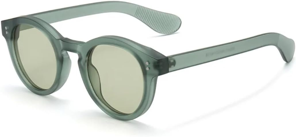 Солнцезащитные очки с прозрачными линзами, конфетного цвета, песочной оправы, круглые, женские и мужские, в стиле панк, с защитой от УФ-излучения UV400 TYUVIVO, Sand Green
Солнцезащитные очки с прозрачными линзами, конфетного цвета, песочной оправы, круглые, женские и мужские, в стиле панк, с защитой от УФ-излучения UV400 TYUVIVO, Sand Green