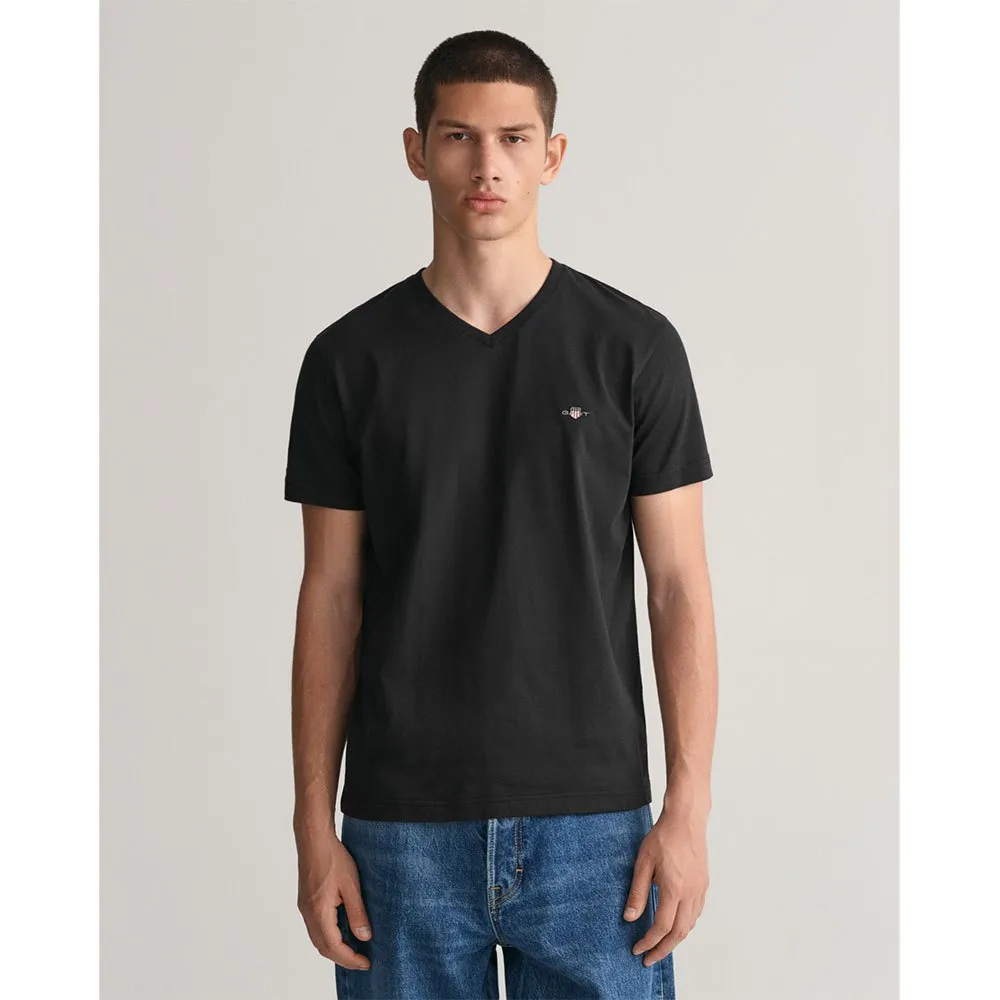 Футболка Gant Shield short sleeve v neck, черный
Футболка Gant Shield short sleeve v neck, черный
