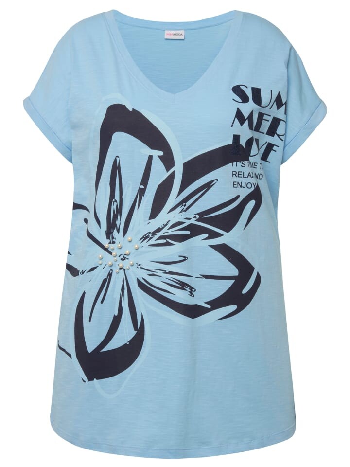 Футболка MIAMODA, цвет himmelblau
Футболка MIAMODA, цвет himmelblau