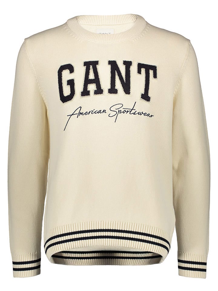 Свитер кремового цвета Gant
Свитер кремового цвета Gant