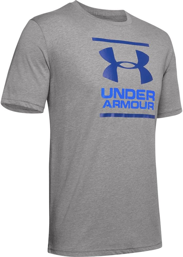 Футболка с коротким рукавом Under Armour Men's Global Foundation, Steel Light Heather (036)/American Blue
Футболка с коротким рукавом Under Armour Men's Global Foundation, Steel Light Heather (036)/American Blue