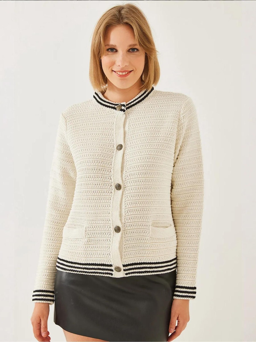 Вязаный кардиган Bianco Lucci, экрю
Вязаный кардиган Bianco Lucci, экрю