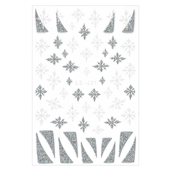 Самоклеящиеся блестящие рождественские наклейки для ногтей LS-J31, серебряная голографика MollyLac, 3D, Molly Lac
Самоклеящиеся блестящие рождественские наклейки для ногтей LS-J31, серебряная голографика MollyLac, 3D, Molly Lac