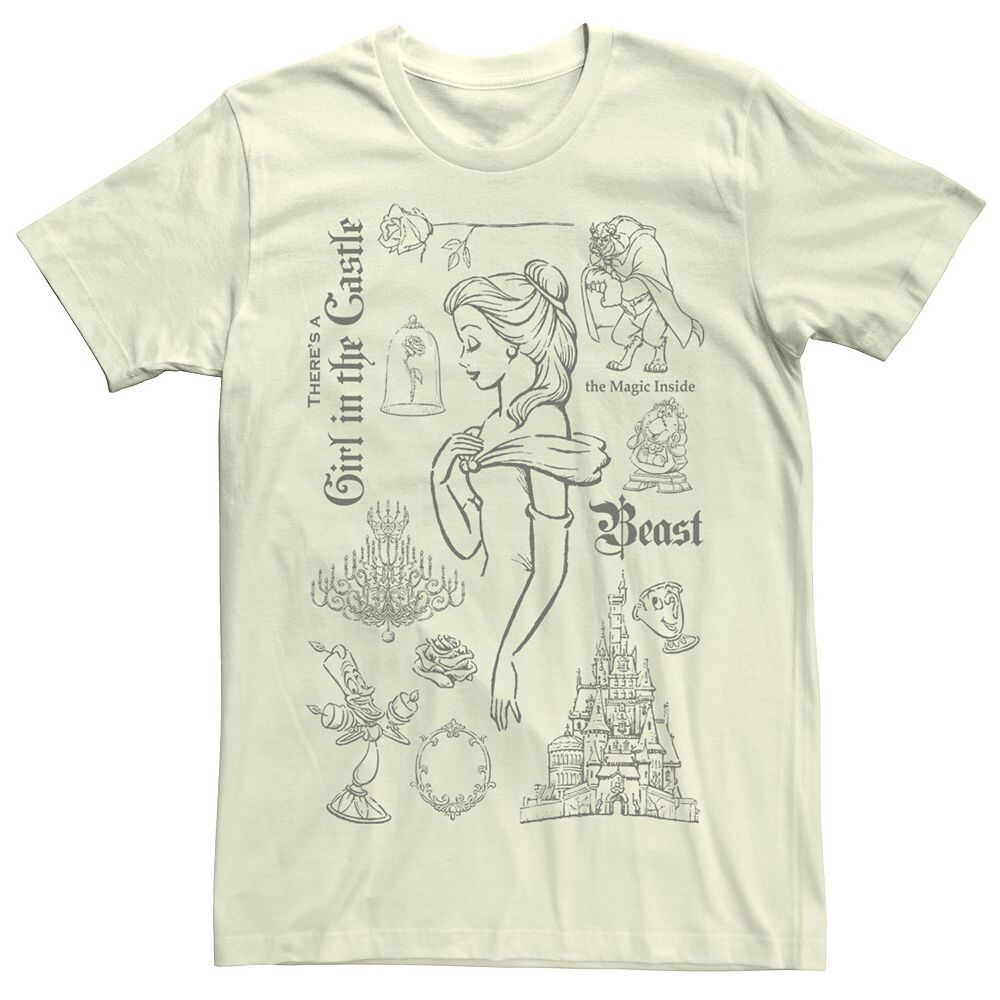 Мужская футболка Disney's Beauty And The Beast Girl In The Castle, цвет Natural
Мужская футболка Disney's Beauty And The Beast Girl In The Castle, цвет Natural