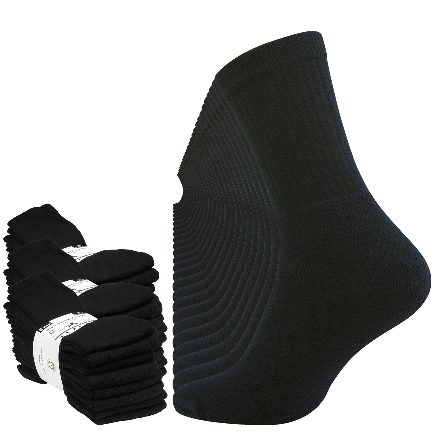 Носки VCA® 24 шт Tennis Sport und Freizeit, черный
Носки VCA® 24 шт Tennis Sport und Freizeit, черный