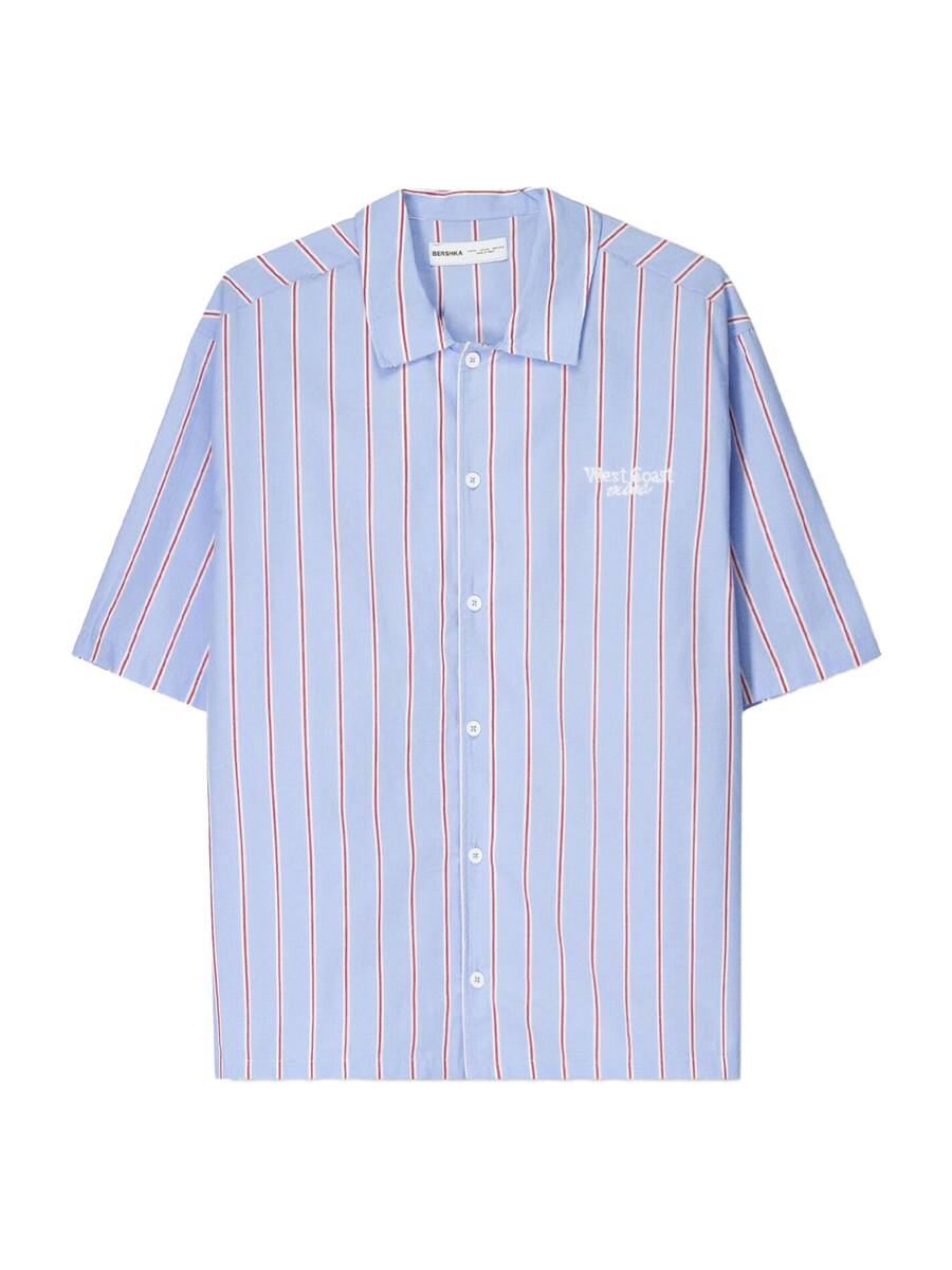 Рубашка на пуговицах Comfort fit Bershka, белый
Рубашка на пуговицах Comfort fit Bershka, белый