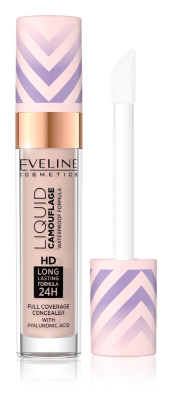 Водостойкий консилер с гиалуроновой кислотой Eveline Cosmetics Liquid Camouflage, оттенок 03 Soft Natural 7,5 мл
Водостойкий консилер с гиалуроновой кислотой Eveline Cosmetics Liquid Camouflage, оттенок 03 Soft Natural 7,5 мл