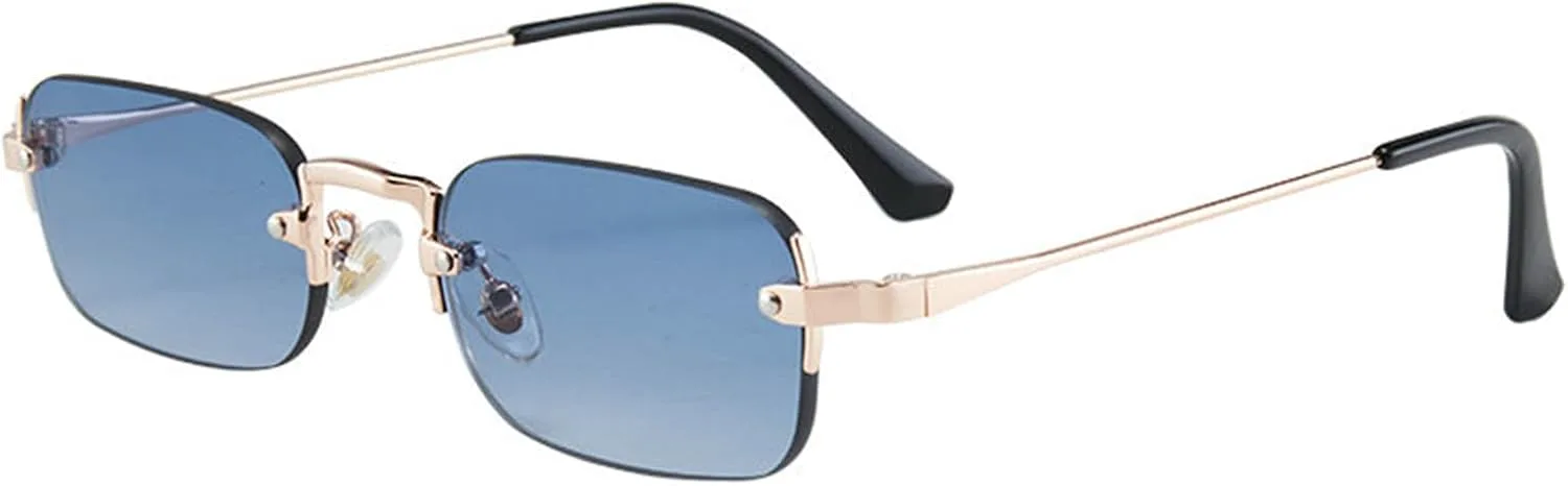 Винтажные солнцезащитные очки Willochra без оправы, неправильной квадратной формы, модные металлические прямоугольные солнцезащитные очки для женщин и мужчин, C2
Винтажные солнцезащитные очки Willochra без оправы, неправильной квадратной формы, модные металлические прямоугольные солнцезащитные очки для женщин и мужчин, C2