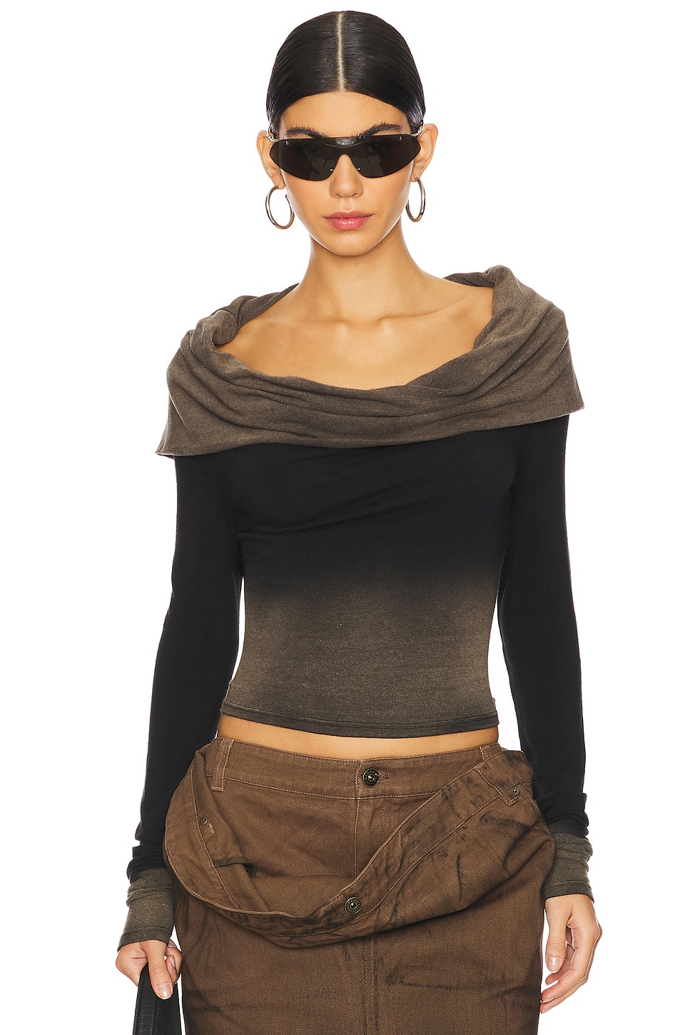 Черная футболка с длинным рукавом Marrknull, черный
Черная футболка с длинным рукавом Marrknull, черный