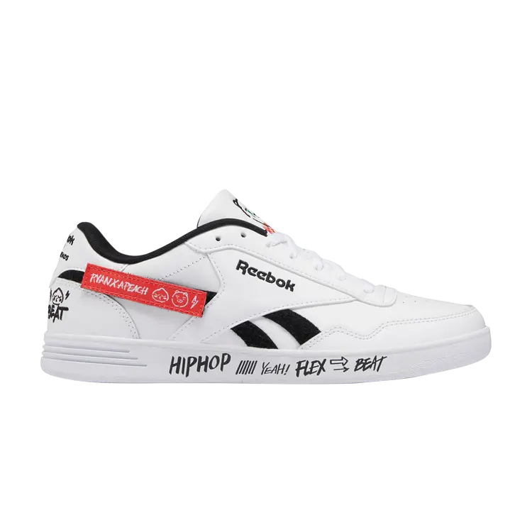 Кроссовки Reebok Kakao x Royal Techque T, белый 
Кроссовки Reebok Kakao x Royal Techque T, белый