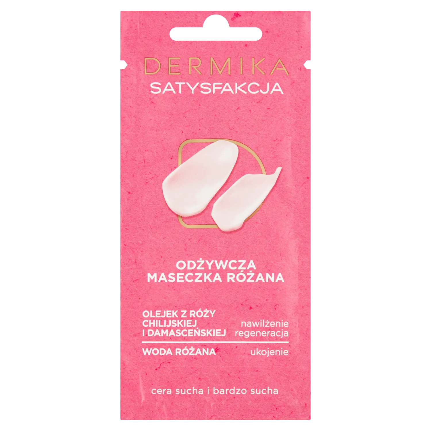 Dermika Satysfakcja Питательная маска для лица с розой, 10 мл
Dermika Satysfakcja Питательная маска для лица с розой, 10 мл
