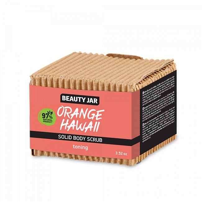 Апельсиновый Гавайский твердый скраб для тела Beauty Jar, 100 гр
Апельсиновый Гавайский твердый скраб для тела Beauty Jar, 100 гр