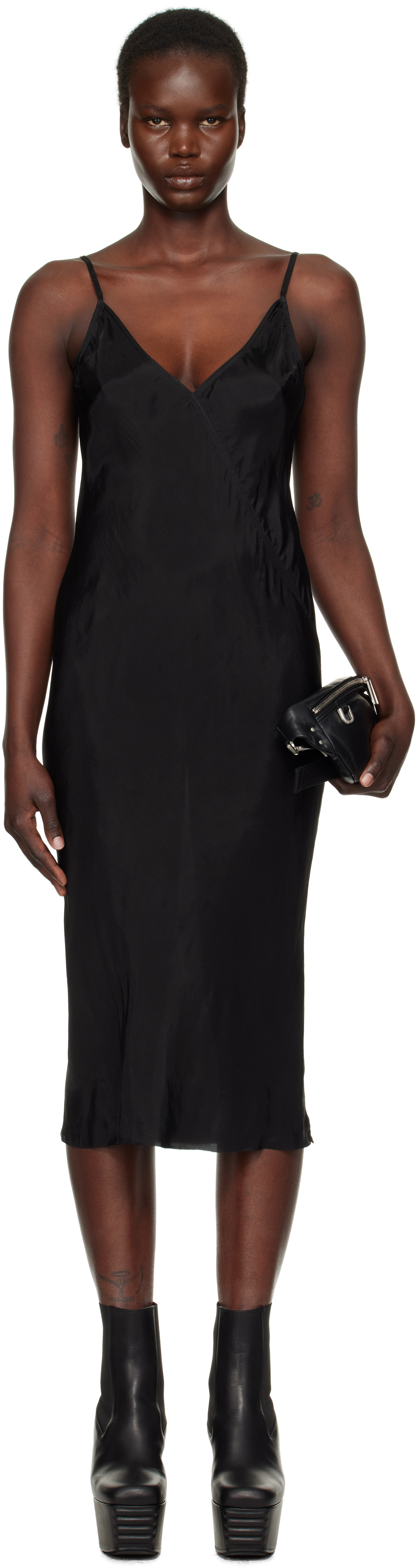 Платье-комбинация миди Hollywood Rick Owens
Платье-комбинация миди Hollywood Rick Owens