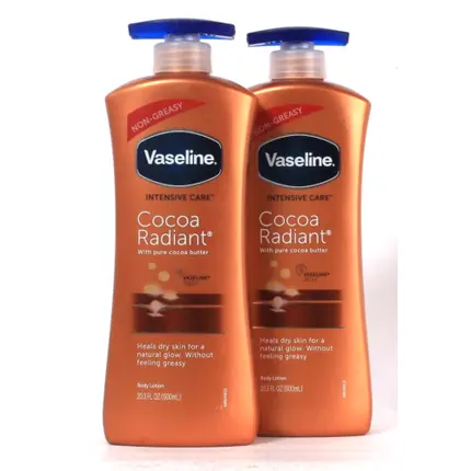 Vaseline Интенсивный уход, лосьон для тела с маслом какао и эффектом сияния, 20,3 унции
Vaseline Интенсивный уход, лосьон для тела с маслом какао и эффектом сияния, 20,3 унции