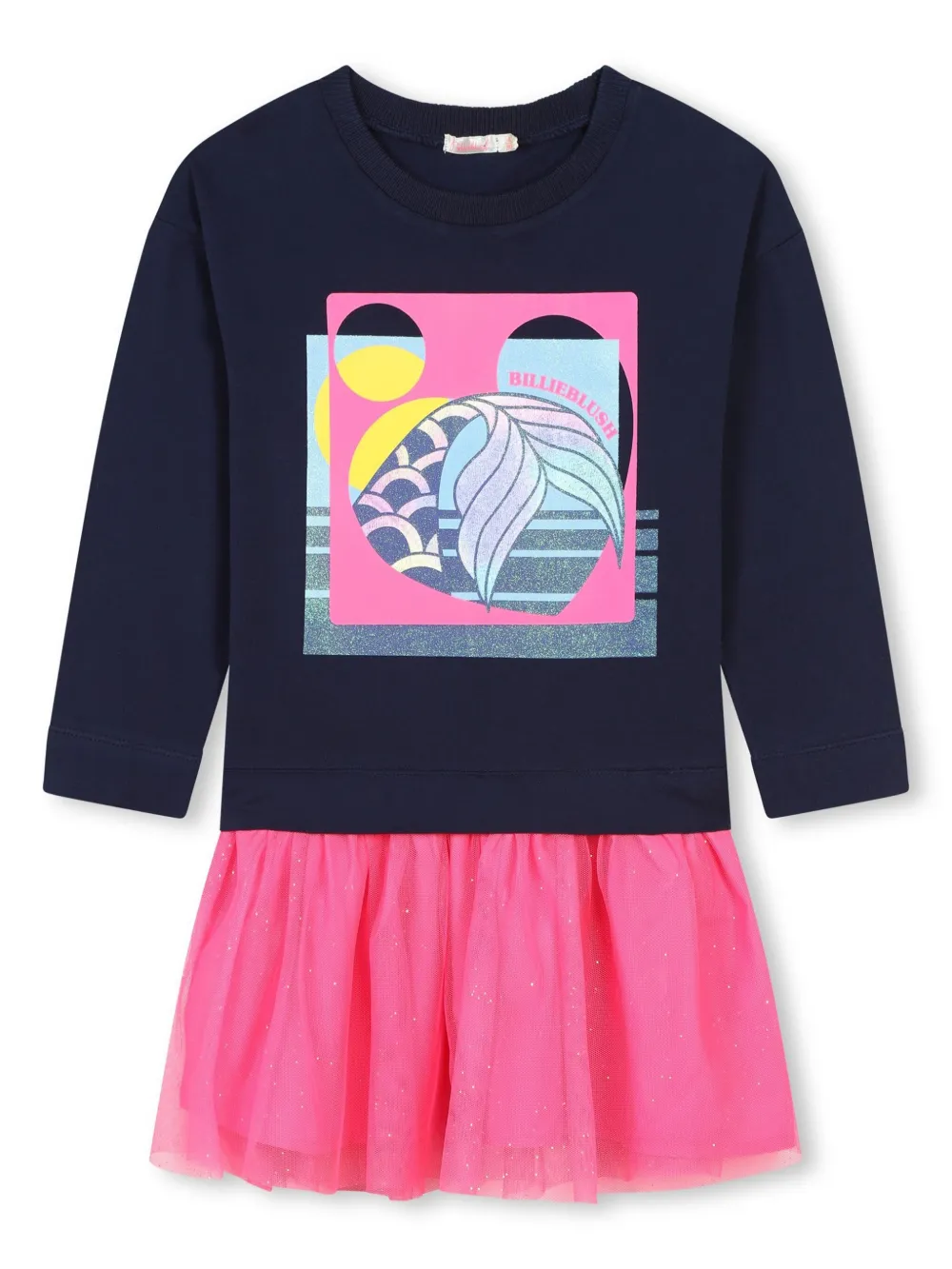 Платье с логотипом Billieblush, синий
Платье с логотипом Billieblush, синий