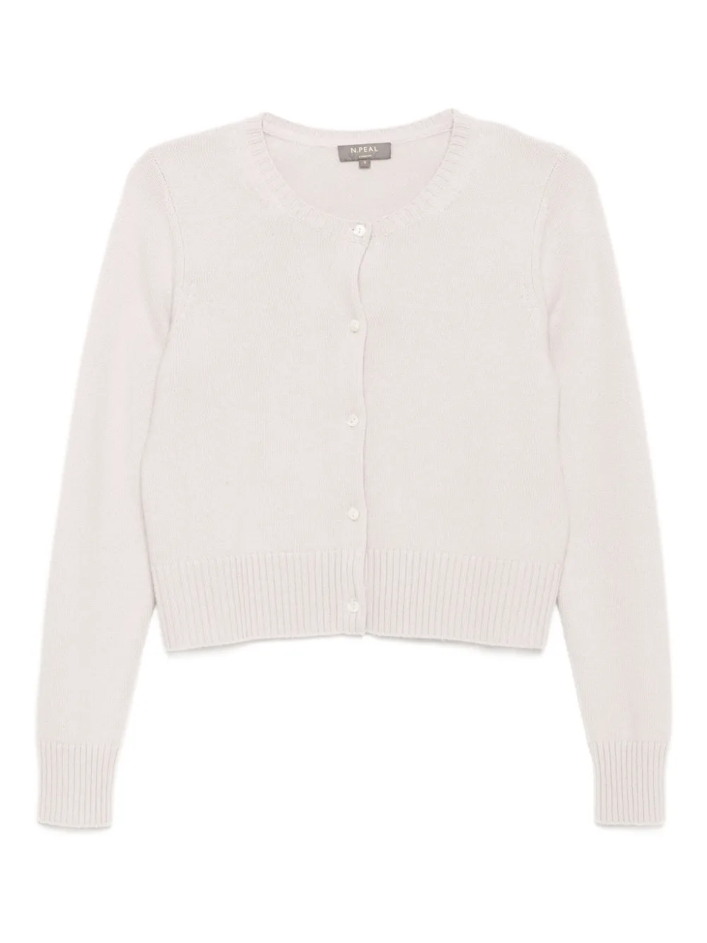 Укороченный вязаный кардиган N.Peal, серый
Укороченный вязаный кардиган N.Peal, серый
