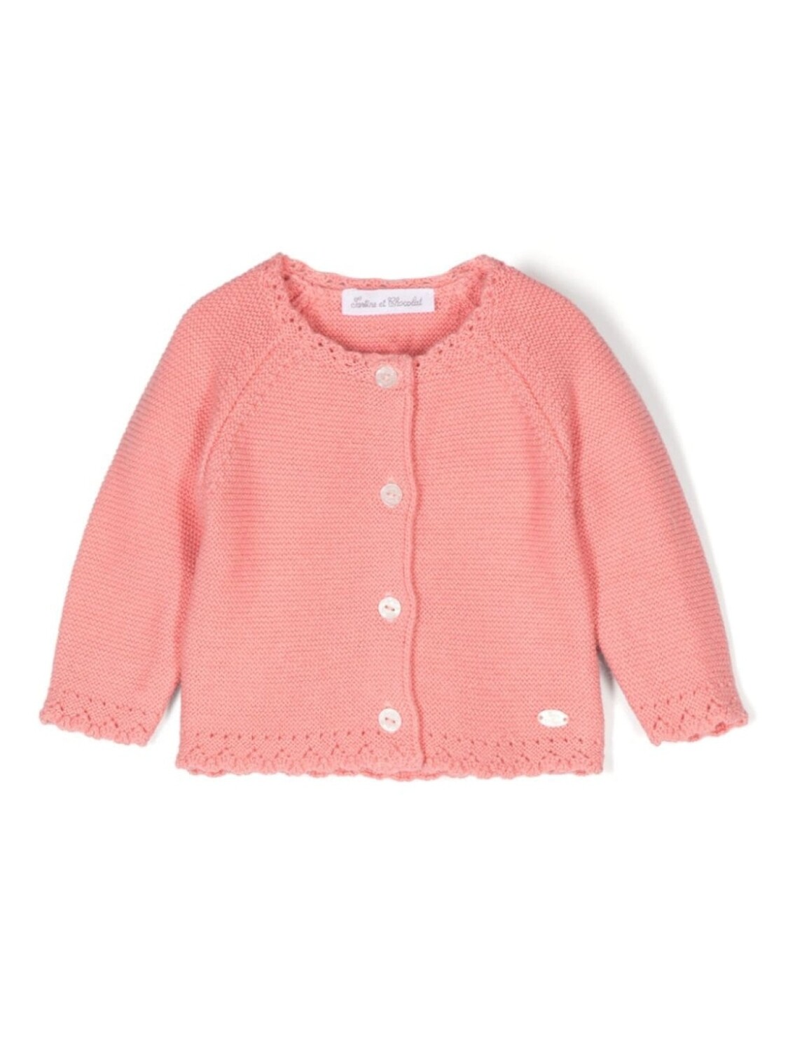 Tartine Et Chocolat кардиган с логотипом, розовый
Tartine Et Chocolat кардиган с логотипом, розовый