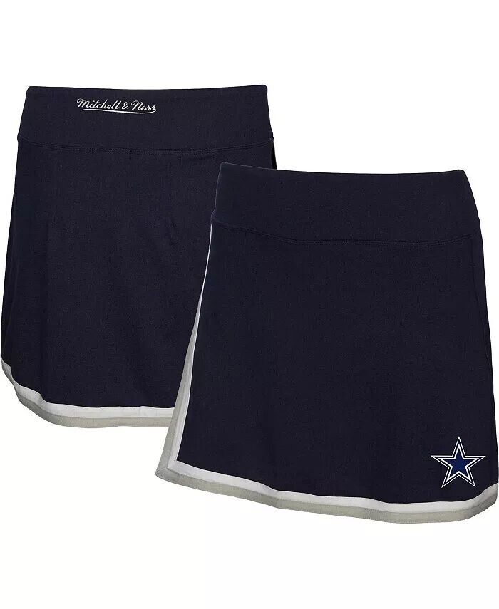 Женская темно-синяя юбка Dallas Cowboys Mitchell & Ness
Женская темно-синяя юбка Dallas Cowboys Mitchell & Ness