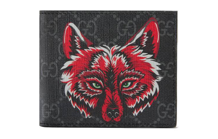 GUCCI Кожаный кошелек мужской черный/серый/красный
GUCCI Кожаный кошелек мужской черный/серый/красный