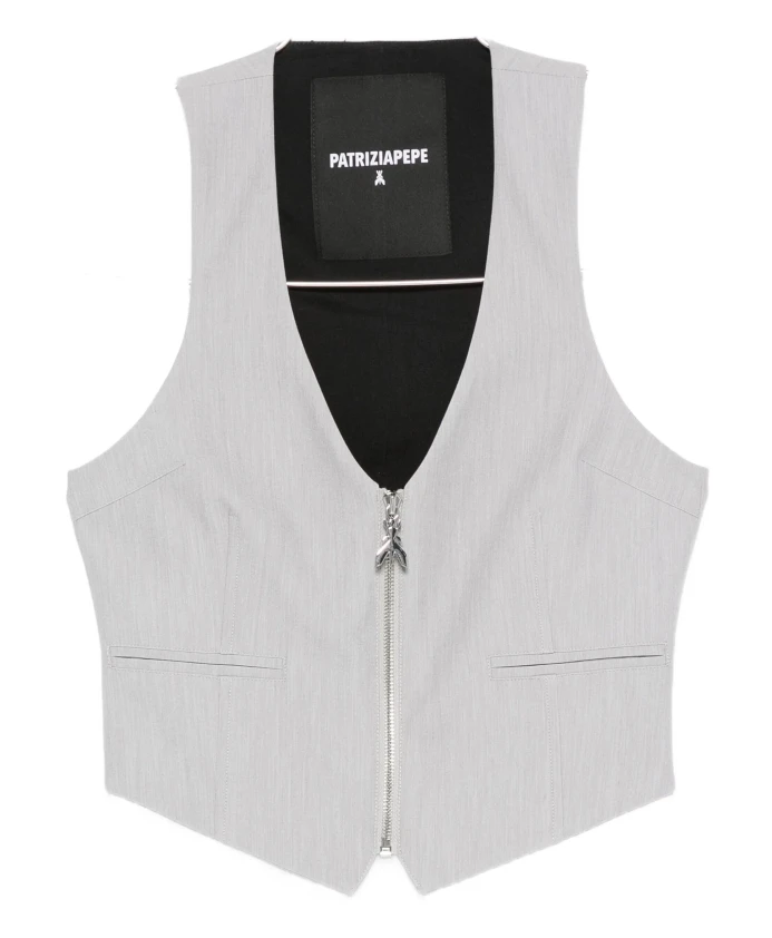 Жилет первой необходимости Patrizia Pepe, серый
Жилет первой необходимости Patrizia Pepe, серый