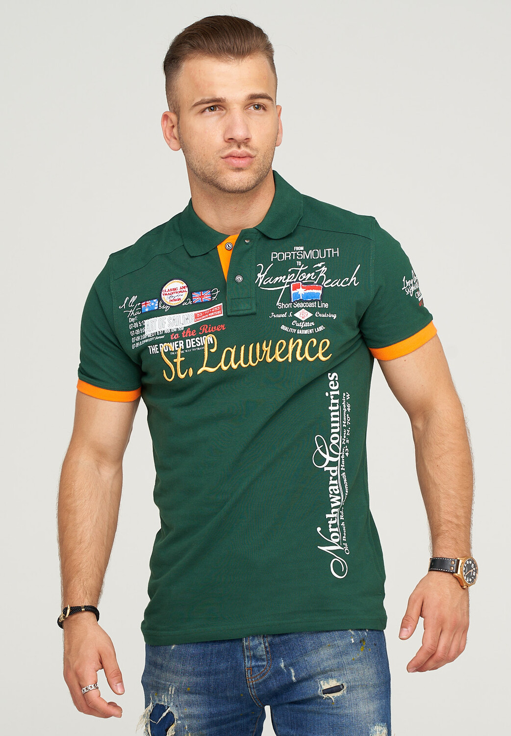 Поло behype LANAY, цвет Grün-Orange
Поло behype LANAY, цвет Grün-Orange