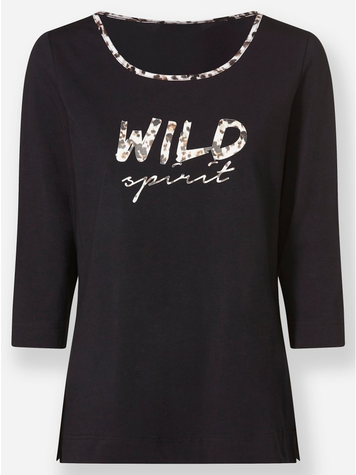 Рубашка с рукавами 3/4 черного цвета Heine
Рубашка с рукавами 3/4 черного цвета Heine