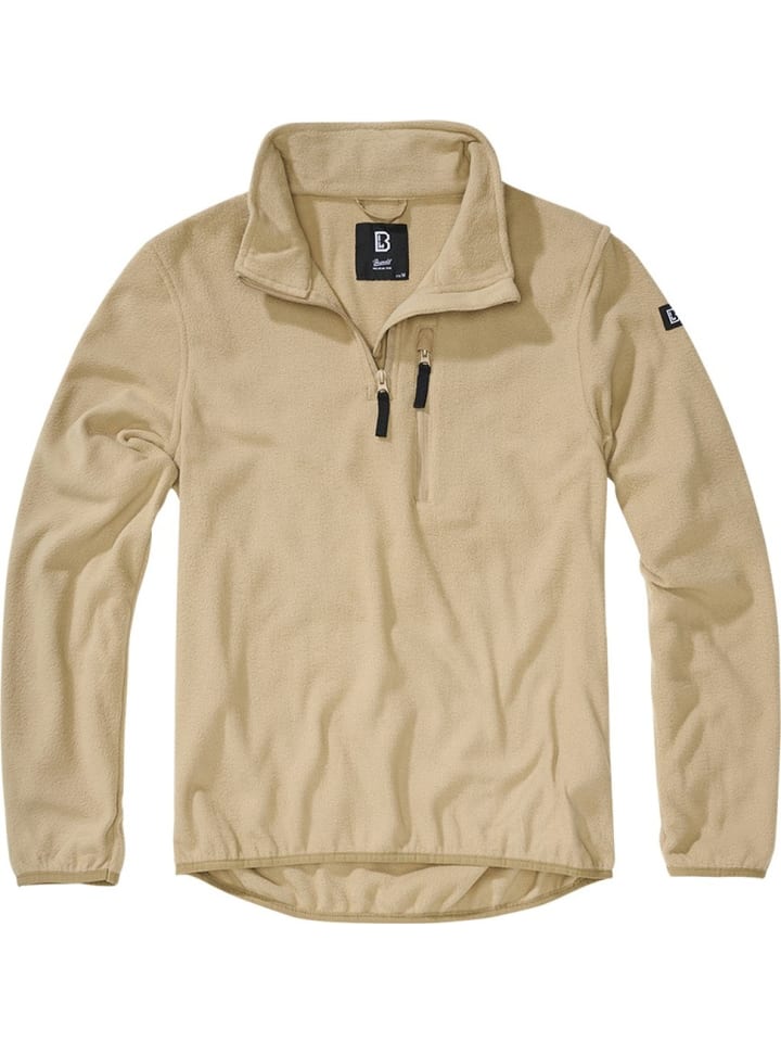 Флисовая куртка/свитер Fleece Troyer бежевого цвета Brandit
Флисовая куртка/свитер Fleece Troyer бежевого цвета Brandit