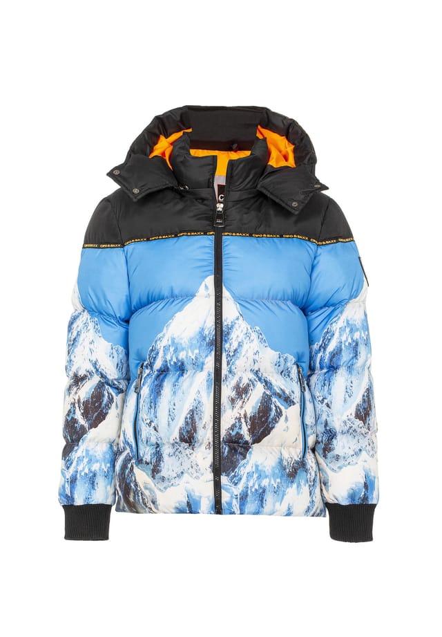 Зимняя куртка с привлекательным принтом Cipo & Baxx, синий
Зимняя куртка с привлекательным принтом Cipo & Baxx, синий