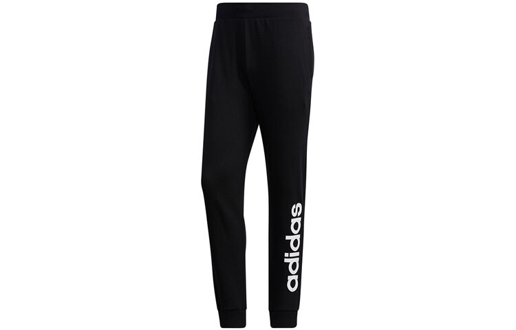 Трикотажные спортивные штаны мужские черные Adidas Neo, черный 
Трикотажные спортивные штаны мужские черные Adidas Neo, черный