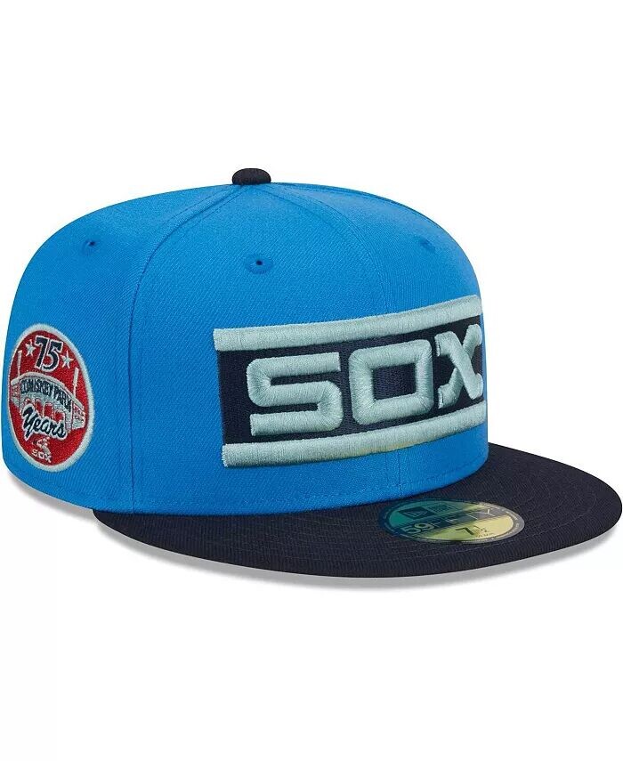 Мужская приталенная кепка Royal Chicago White Sox 59FIFTY New Era, синий
Мужская приталенная кепка Royal Chicago White Sox 59FIFTY New Era, синий
