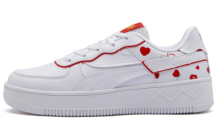 Кеды, скейтборд обувь женская низкая белый/красный 361°
Кеды, скейтборд обувь женская низкая белый/красный 361°