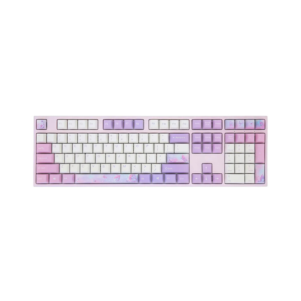 Механическая игровая проводная клавиатура Varmilo Dreams on Board 108, EC V2 Sakura, сиреневый, английская раскладка
Механическая игровая проводная клавиатура Varmilo Dreams on Board 108, EC V2 Sakura, сиреневый, английская раскладка