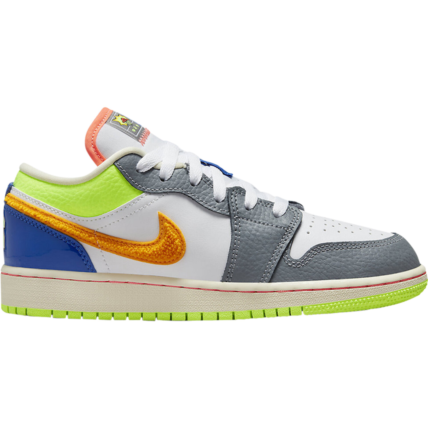 Кроссовки Nike Air Jordan 1 Low GS, разноцветный 
Кроссовки Nike Air Jordan 1 Low GS, разноцветный