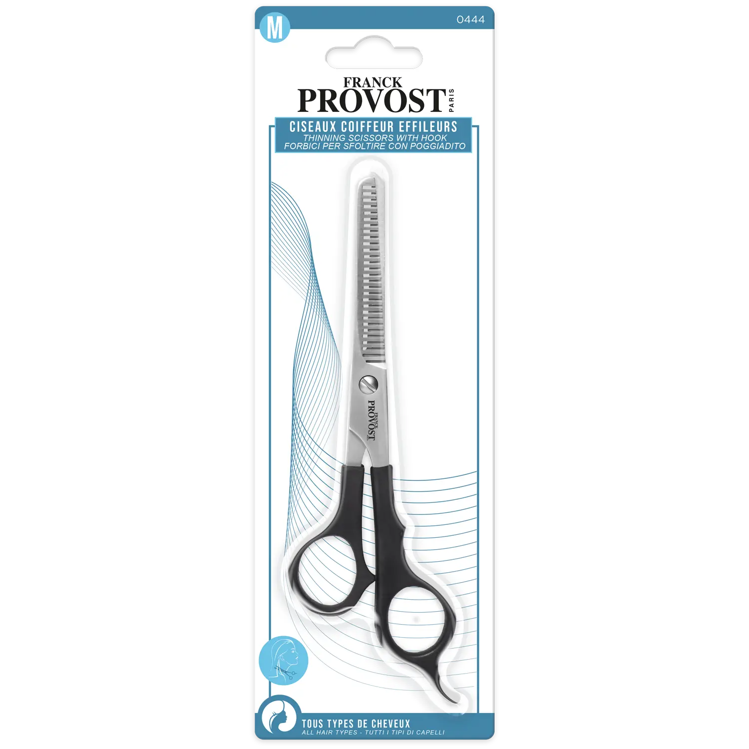 Franck Provost ножницы для прореживания волос, 1 шт.
Franck Provost ножницы для прореживания волос, 1 шт.