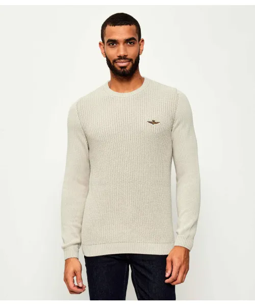 Свитер Regular fit Aeronautica Militare, бежевый
Свитер Regular fit Aeronautica Militare, бежевый