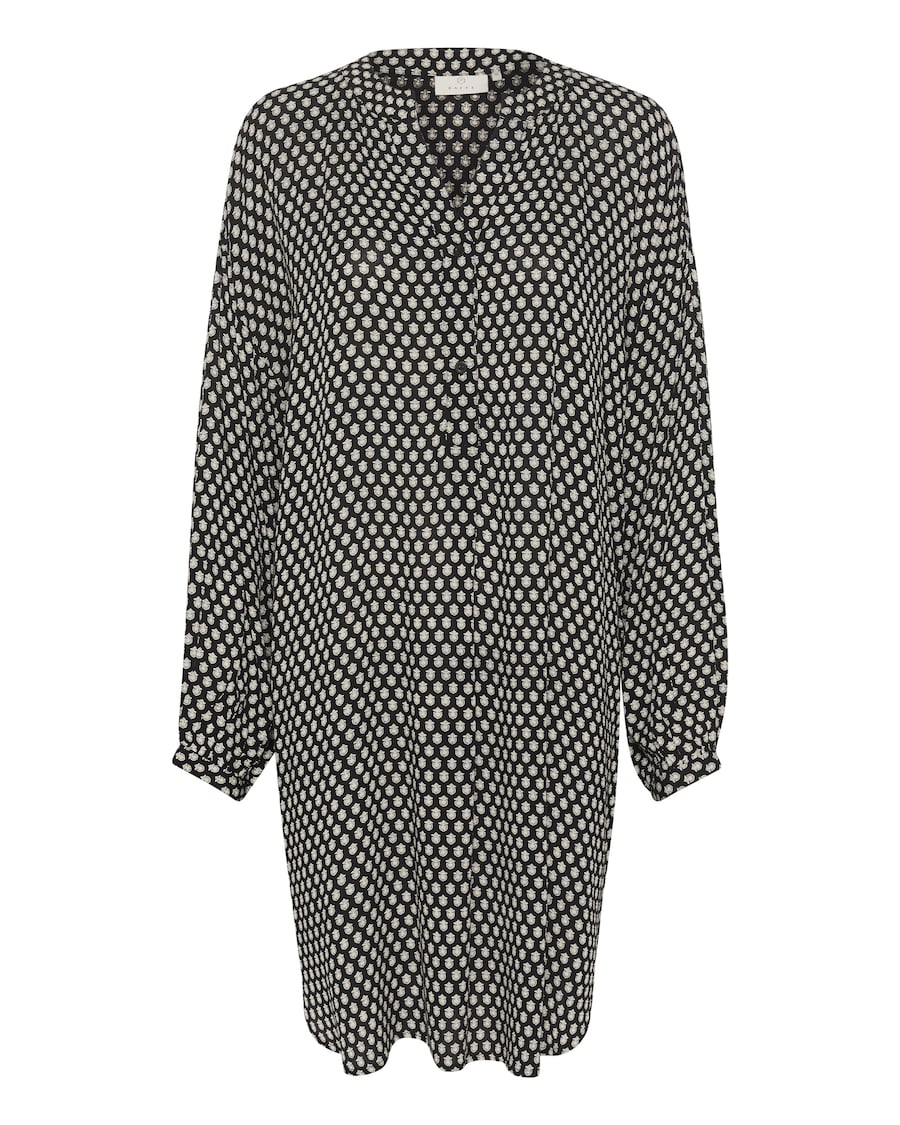 Платье-рубашка Kaffe Karina, черный
Платье-рубашка Kaffe Karina, черный