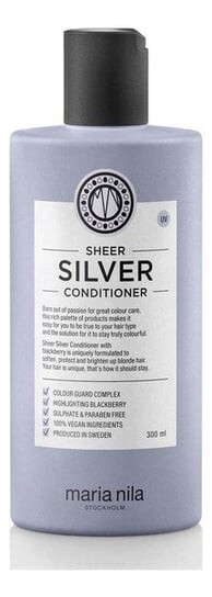 Кондиционер-ополаскиватель Sheer Silver для светлых и осветленных волос, 300 мл Maria Nila
Кондиционер-ополаскиватель Sheer Silver для светлых и осветленных волос, 300 мл Maria Nila