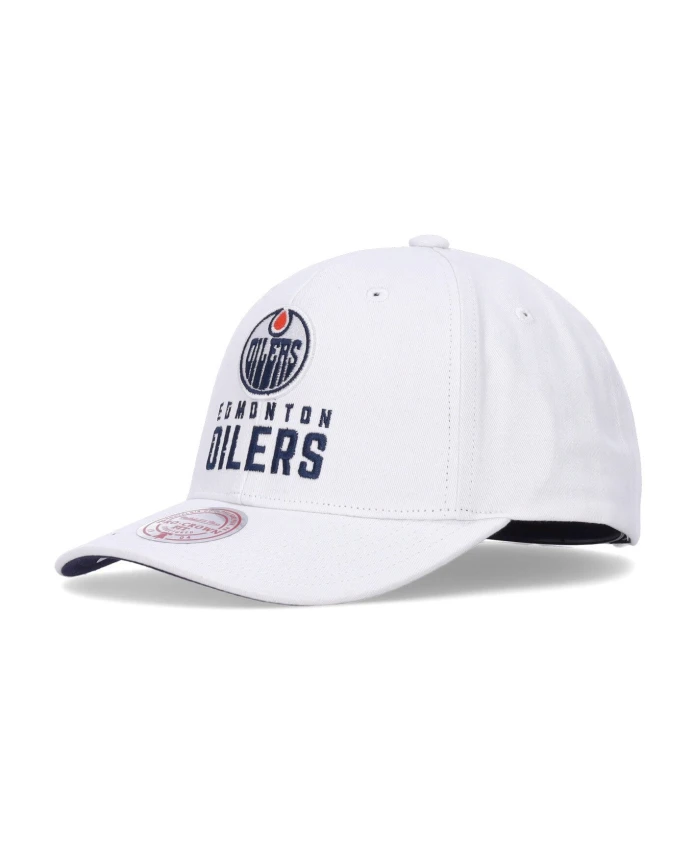 Бейсболка с изогнутым козырьком Edmonton Oilers с регулируемой застежкой Mitchell & Ness, белый
Бейсболка с изогнутым козырьком Edmonton Oilers с регулируемой застежкой Mitchell & Ness, белый