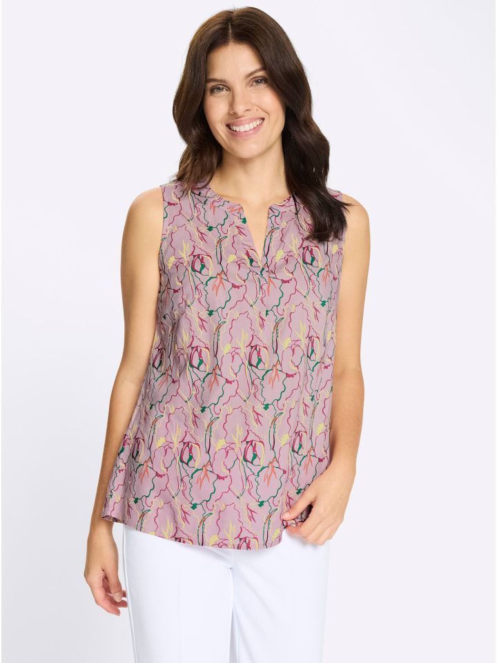 Блузка с розовым принтом Sieh an!
Блузка с розовым принтом Sieh an!