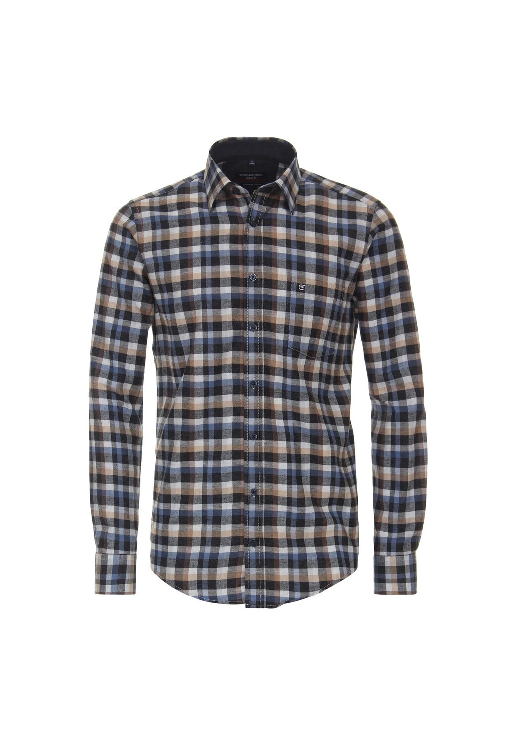 Мужская фланелевая рубашка повседневного кроя в клетку CASAMODA, оливковый
Мужская фланелевая рубашка повседневного кроя в клетку CASAMODA, оливковый