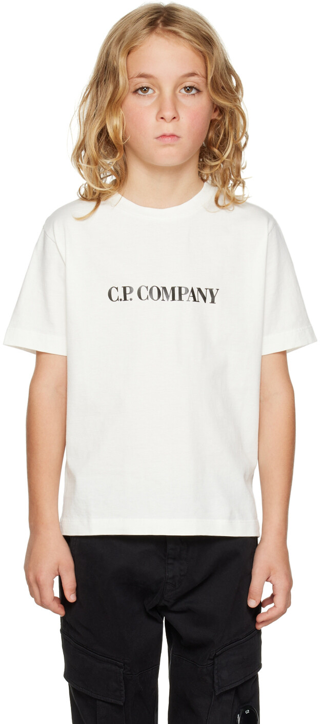 Детская белая футболка с логотипом C.P. Company Kids, Белый, Детская белая футболка с логотипом C.P. Company Kids
Детская белая футболка с логотипом C.P. Company Kids, Белый, Детская белая футболка с логотипом C.P. Company Kids