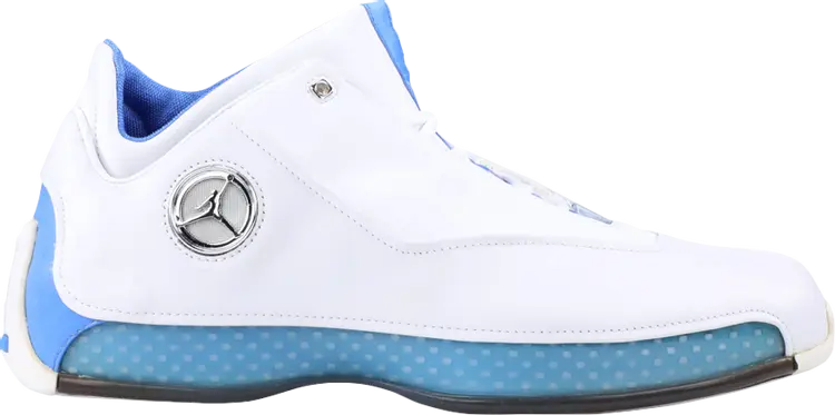 Кроссовки Air Jordan 18 OG Low University Blue, белый
Кроссовки Air Jordan 18 OG Low University Blue, белый