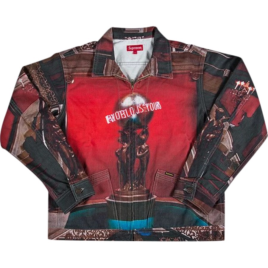 Джинсовая куртка Supreme Scarface The World Is Yours, мультиколор, Серый, Джинсовая куртка Supreme Scarface The World Is Yours, мультиколор
Джинсовая куртка Supreme Scarface The World Is Yours, мультиколор, Серый, Джинсовая куртка Supreme Scarface The World Is Yours, мультиколор