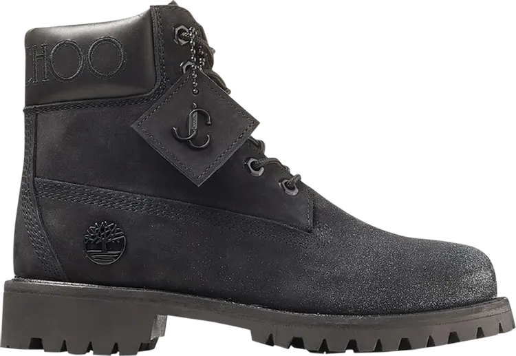 Ботинки мужские Timberland x Jimmy Choo высокие блестящие, черный
Ботинки мужские Timberland x Jimmy Choo высокие блестящие, черный