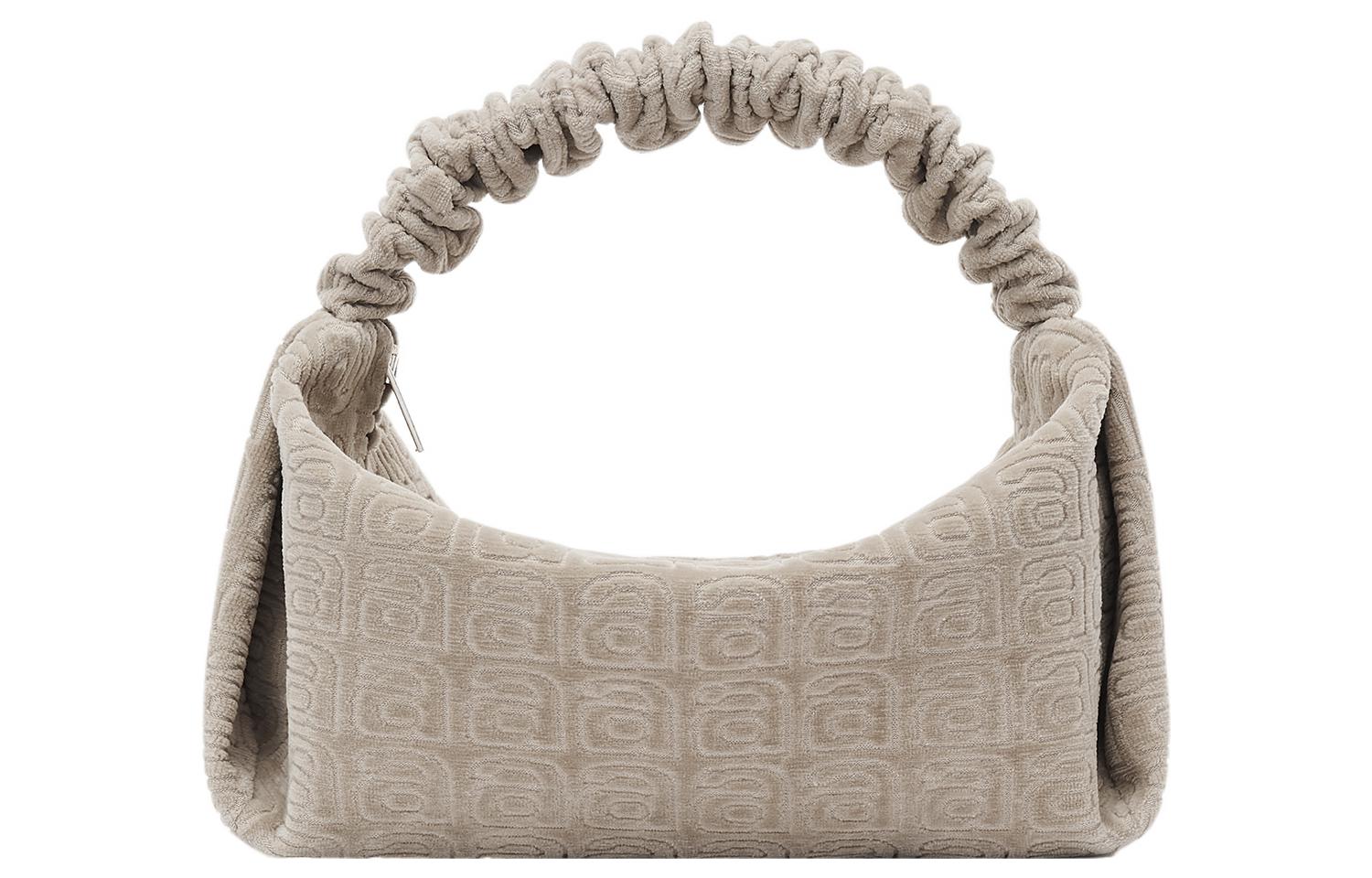 Alexander Wang Вельюровый скрамбл для волос маленький женский тауп
Alexander Wang Вельюровый скрамбл для волос маленький женский тауп