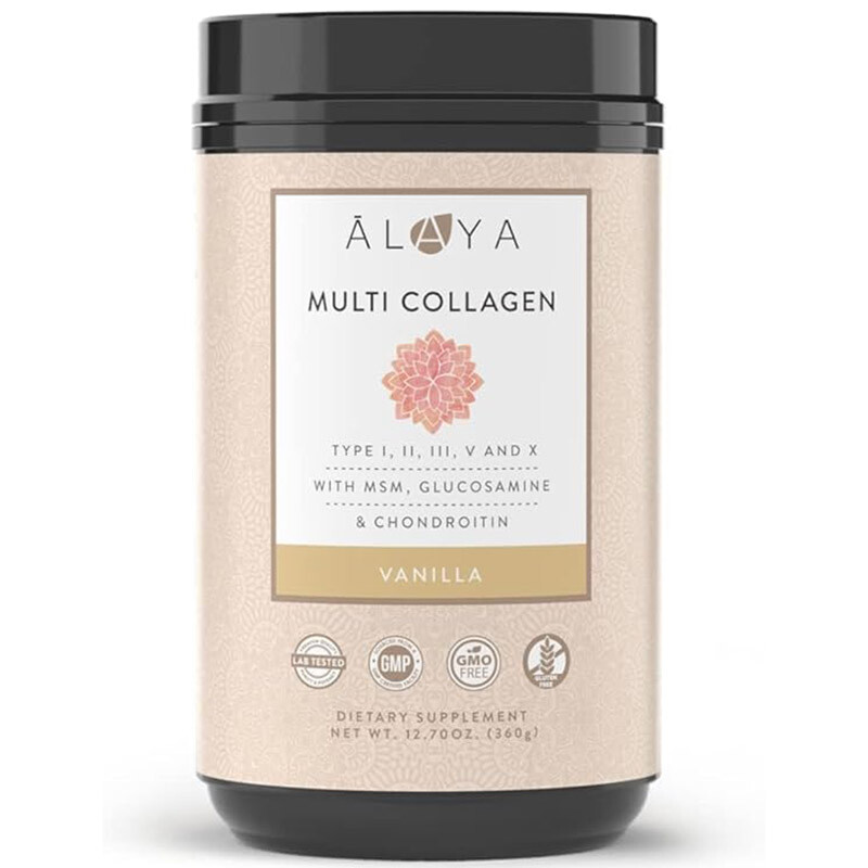 Коллаген Alaya Naturals Multi Powder MSM + GC Vanilla, 360 гр
Коллаген Alaya Naturals Multi Powder MSM + GC Vanilla, 360 гр